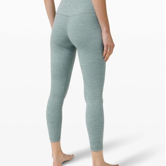 lululemon athletica Pants - NWT Heathered Tidewater Teal Align High Rise Leggings 25"